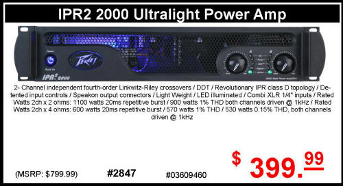 Peavey Audio, Sanctuary Series, PA Systems, Sound Systems, Speakers